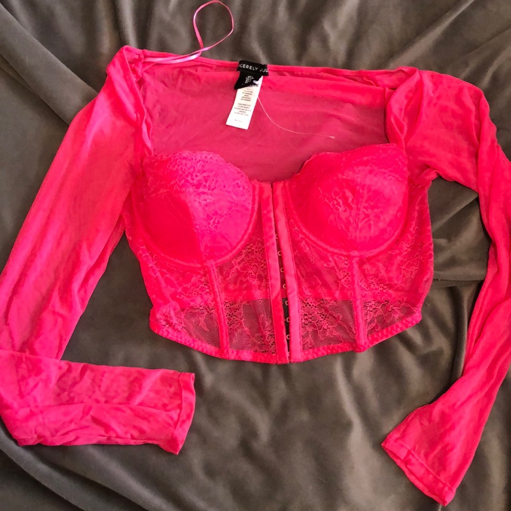 Sincerely Jules Corset top size large